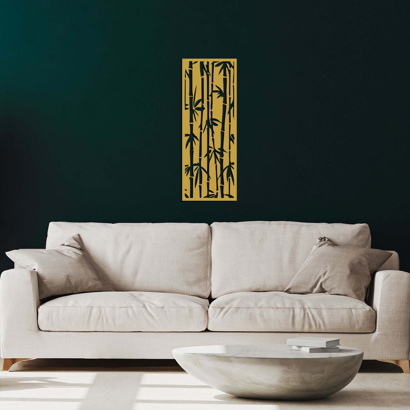 Palm Panel Metal Wall Art