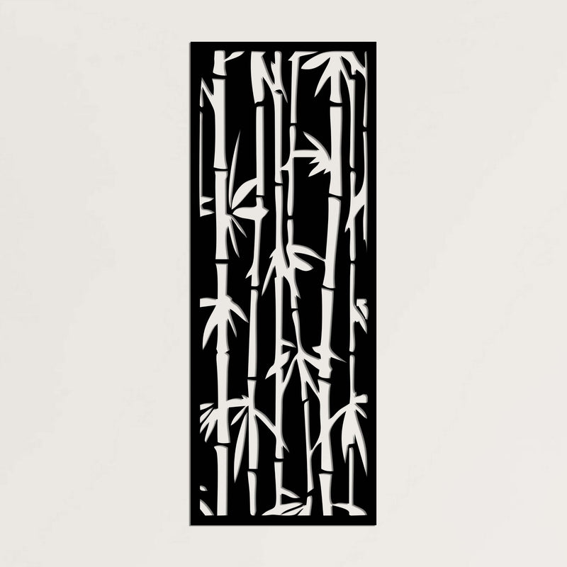 Palm Panel Metal Wall Art