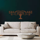 Tree With Vase Metal Wall Art