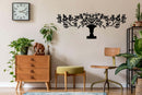 Tree With Vase Metal Wall Art