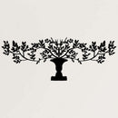 Tree With Vase Metal Wall Art