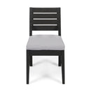 7-Piece Outdoor Dining Set with Extendable Acacia Wood Table