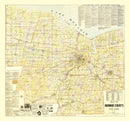 Vintage Map of Monroe County, New York 1887