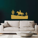 Wild West Metal Wall Art