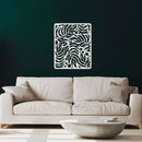 Leaf Table Metal Wall Art