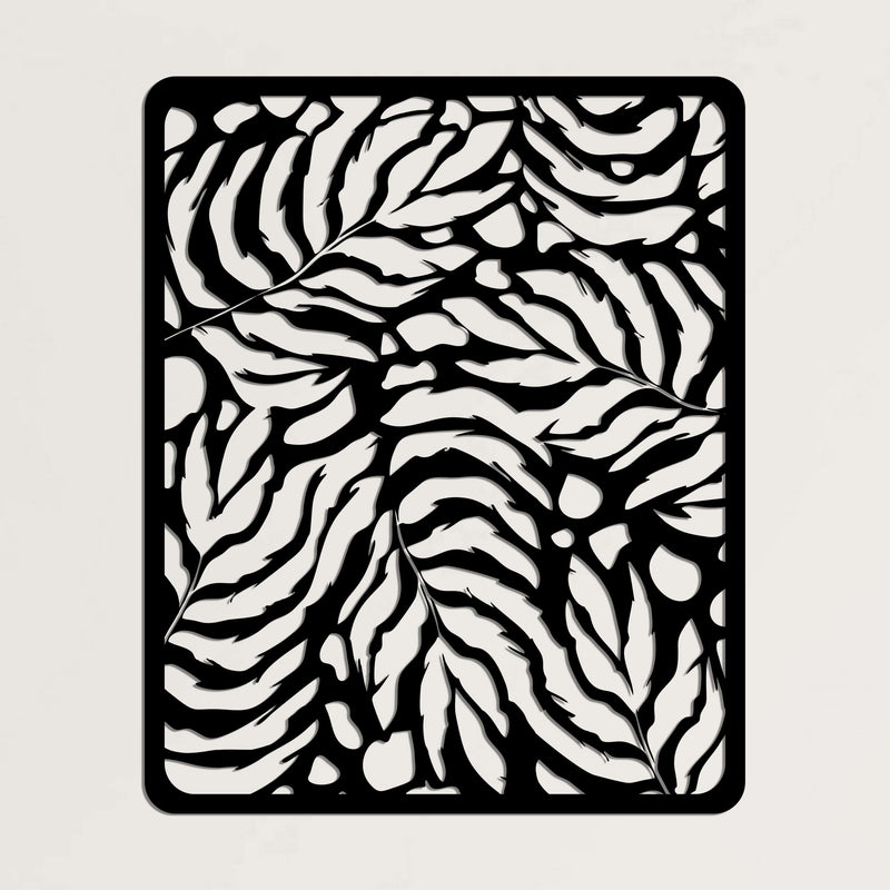 Leaf Table Metal Wall Art