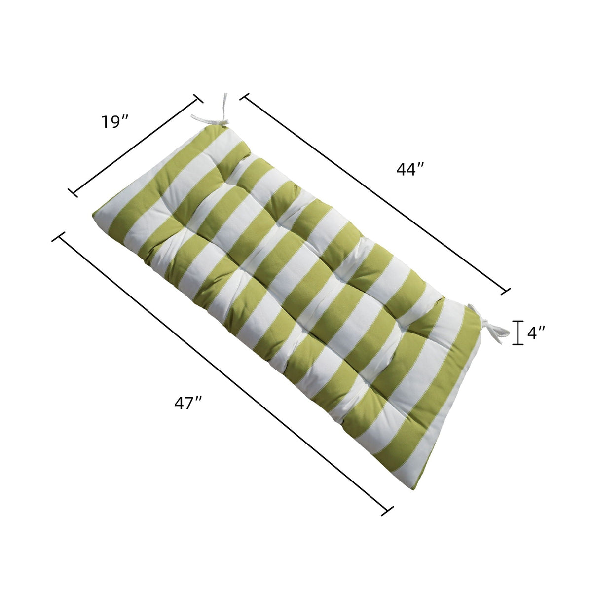 Outdoor Bench Cushions & Weather-Resistant Fabric, photo 5 of 16