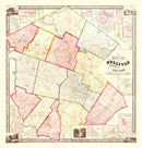 Vintage Map of Sullivan County, New York 1856
