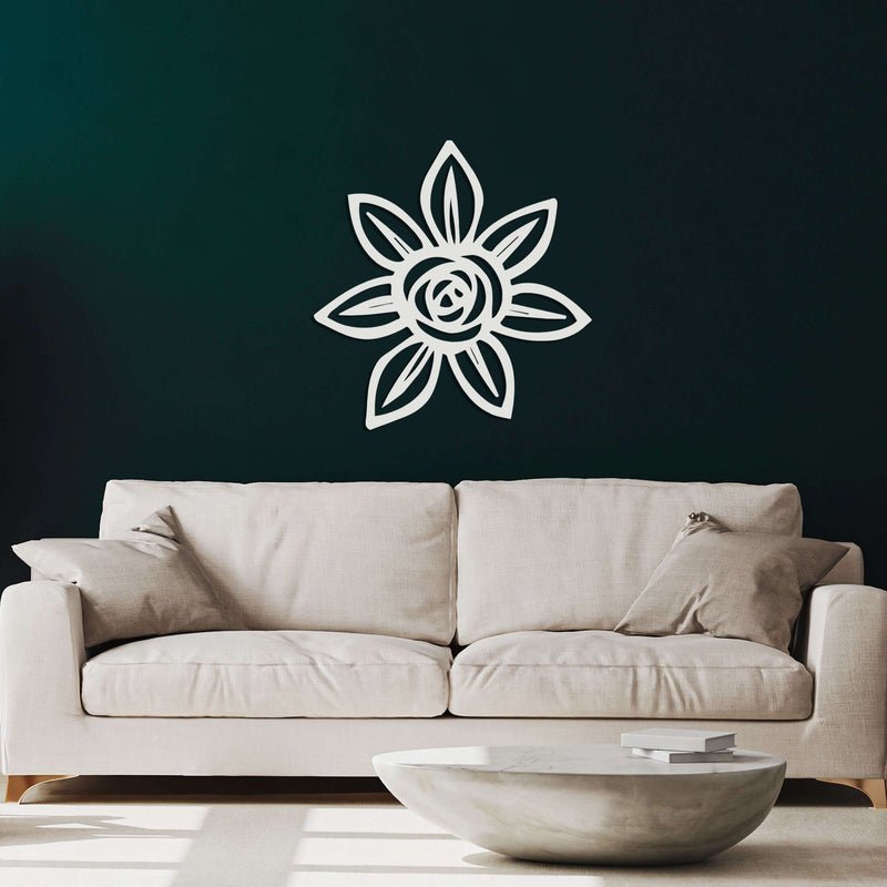 Flower Metal Wall Art