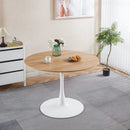 Mid-Century Tulip Dining Table With Round Top by HouseOfZazla