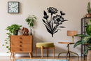 Flower Metal Wall Art