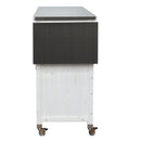 Foldable Outdoor Kitchen Island Patio Cart with Storage