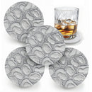 Oysters on the half shell Drink Coasters