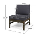 Perla Armless Chair by HouseOfZazla