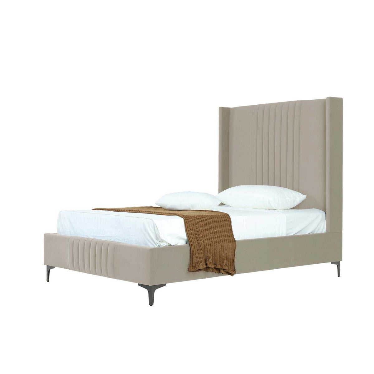 Promenade - Bed With Upholstered Headboard And Slats, photo 6 of 40
