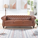 Rolled Arm Chesterfield 3 Seater Sofa by Unique Piece Furniture