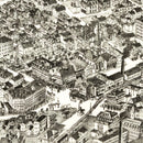Vintage Map of Westborough, Massachusetts 1888