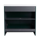 Contemporary Freestanding Bathroom Vanity With Resin Sink & Soft-Close Cabinet Doors by HouseOfZazla