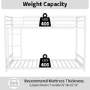 Bunk Bed With Noise Reduction And Safety Guardrail by HouseOfZazla