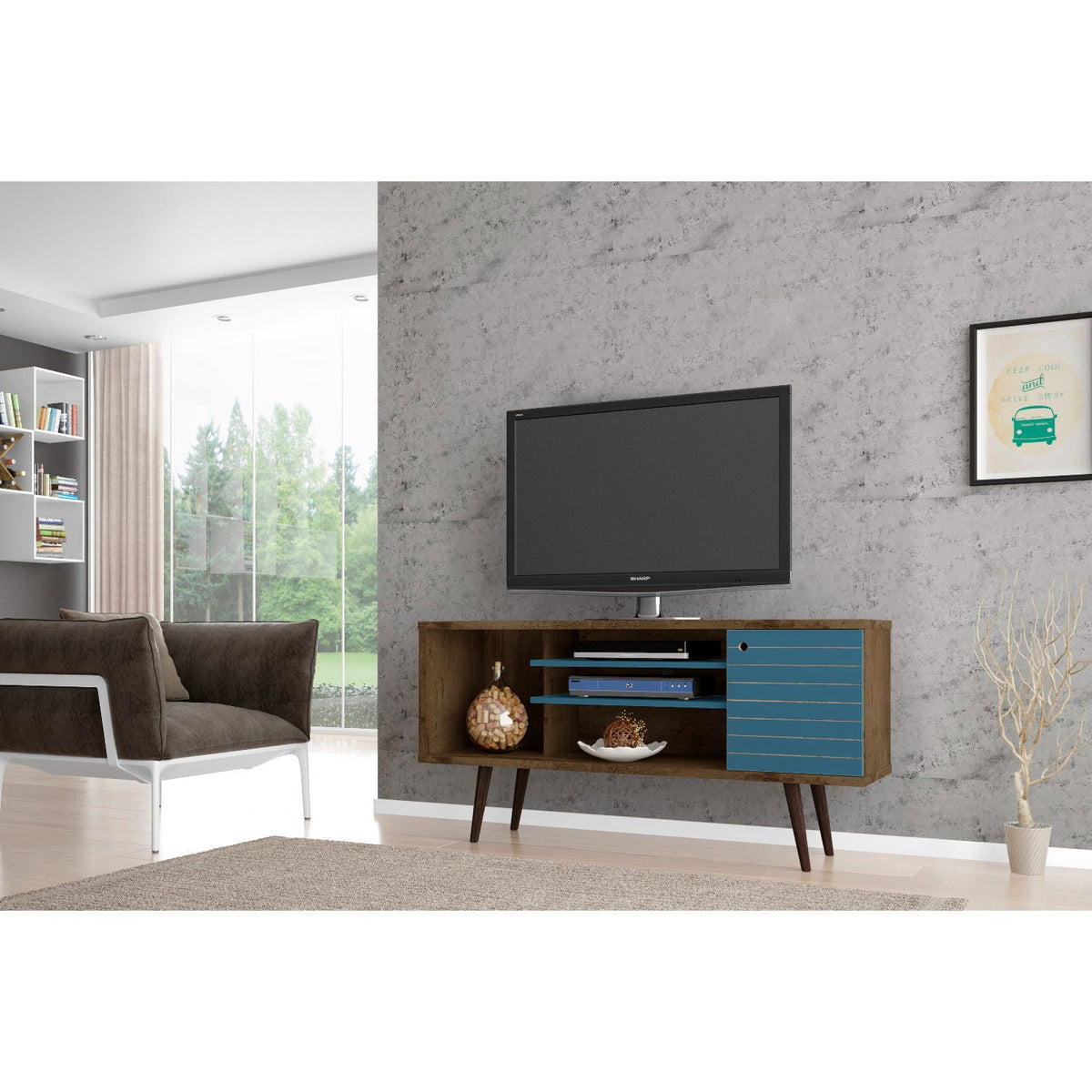 Liberty - Free Standing Design TV Stand, photo 12 of 22