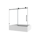 6063 Matte Tempered Glass Shower Door by HouseOfZazla