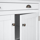 83.4"Tall Bookshelf with LED Lighting, Modern Bookcase with 2 Doors and 1 Drawer,Storage Bookcase with Open Shelves for Living Room,Home Office,White