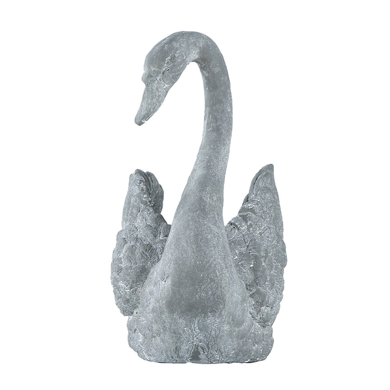 16.5x9x15.5" Mgo Swan Planter, photo 5 of 10