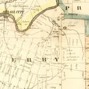 Vintage Map of Venango County, Pennsylvania 1865