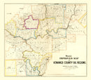 Vintage Map of Venango County, Pennsylvania 1865