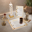 Ornate Garden Havdalah Candle by Feldart