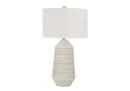 Contemporary Lighting Table Lamp - Ceramic Cream by HouseOfZazla
