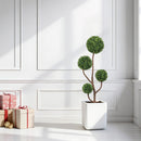 4FT Tall Artificial Boxwood Topiary Tree