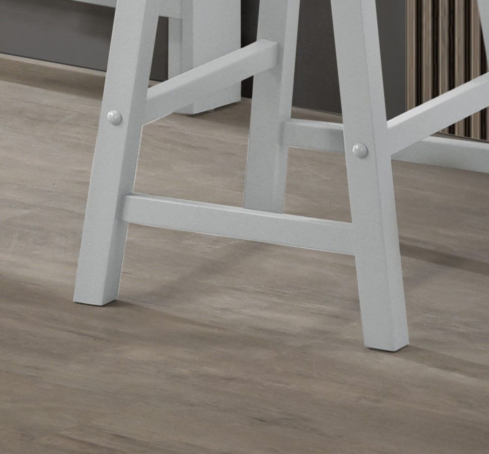 Alonzo - 17.5" Backless Ergonomic Counter Height Stool (Set of 2), photo 3 of 10