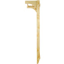 Swedish Ladder, Stall Bars Set For Physical Therapy & Gymnastics - Natural