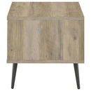 Welsh 2-piece Coffee and End Table Set Distressed Pine