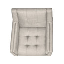 Luminaesque - Fabric Upholstered Armchair With Tufted Back