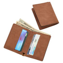 Leatherette Wallet, Caramel 4" X 3.25" by creativegiftsdirect