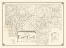Vintage Map of Forest County, Pennsylvania 1895