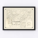 Vintage Map of Forest County, Pennsylvania 1895