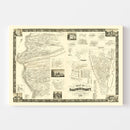 Vintage Map of Dauphin County, Pennsylvania 1858