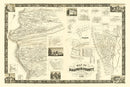 Vintage Map of Dauphin County, Pennsylvania 1858