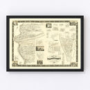 Vintage Map of Dauphin County, Pennsylvania 1858