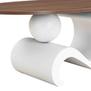 White Nesting Coffee Table Set of 2 by HouseOfZazla