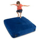 57 x 57 Inch Crash Pad Sensory Mat with Foam Blocks and Washable Velvet Cover by LJGDeals