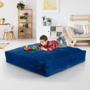 57 x 57 Inch Crash Pad Sensory Mat with Foam Blocks and Washable Velvet Cover by DirectDeals