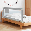 57 Inch Toddlers Vertical Lifting Baby Bed Rail Guard with Lock by LJGDeals