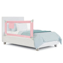 57 Inch Toddlers Vertical Lifting Baby Bed Rail Guard with Lock by LJGDeals