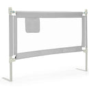 57 Inch Toddlers Vertical Lifting Baby Bed Rail Guard with Lock by LJGDeals