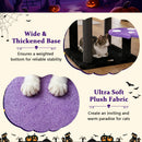 57" Gothic Cat Tower with Padded Perch and Spider Toy