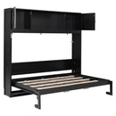 Murphy Bed With Storage Cabinets